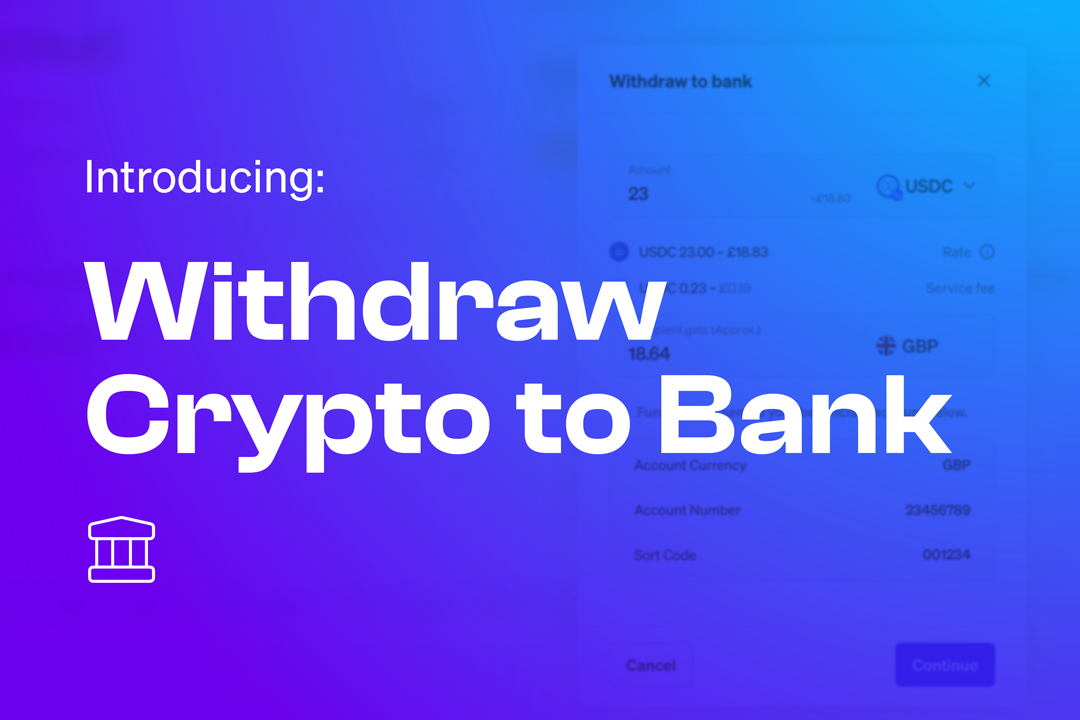 BoomFi Announces Crypto Off-Ramping: Withdraw Your Crypto to Bank Account with Low Fees and Market-Leading Rates
